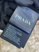 Prada Wool Leather Label Zip Cardigan - 图片 9