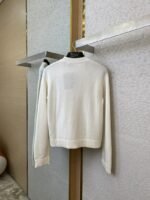 Gucci Chest Letter Sweater White - 图片 6