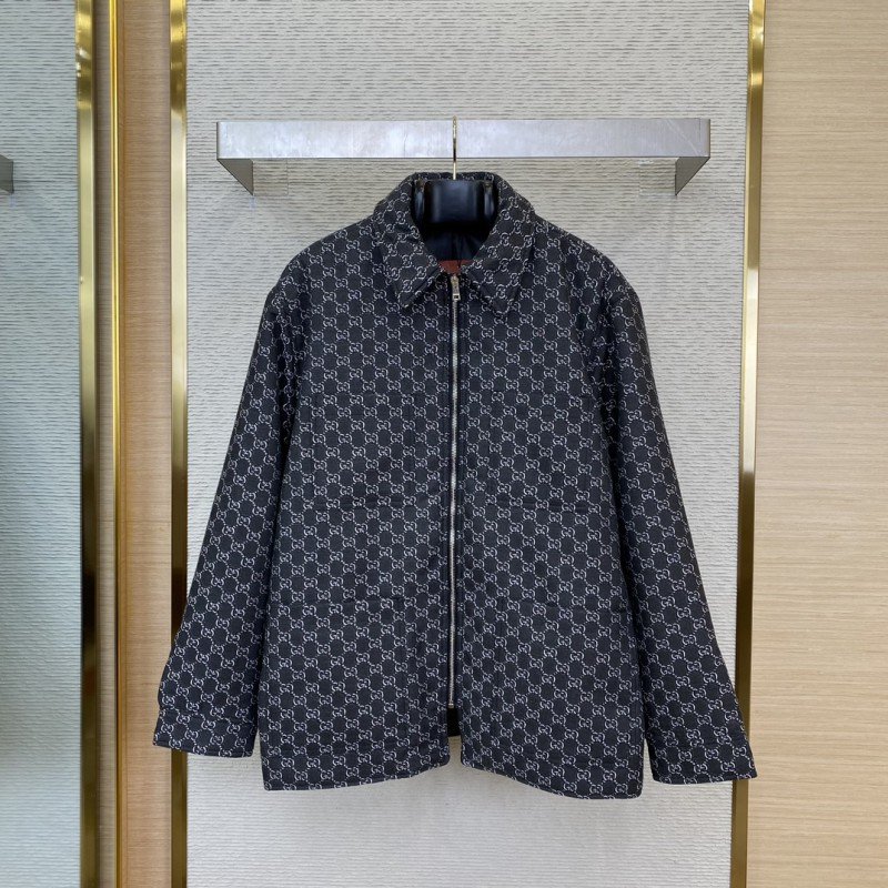 wsxc1733103350505_0.jpg Gucci Printed Jacquard Jacket - 图片 1