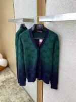 Gucci Logo Gradient Wool Cardigan - 图片 5