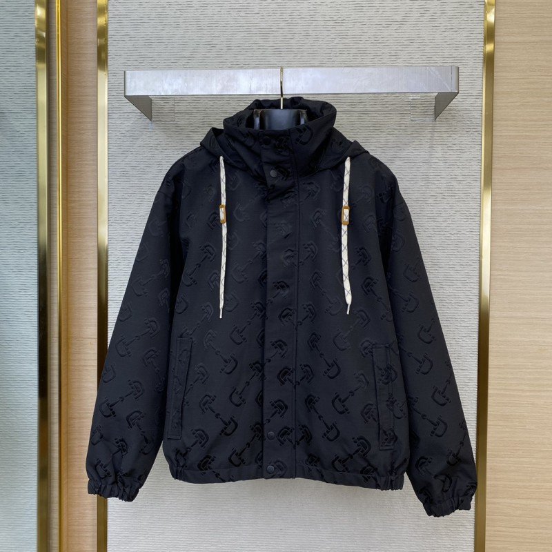 wsxc1733105056279_0.jpg Gucci Jacquard Hooded Jacket - 图片 1