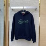 Gucci monogrammed hooded sweatshirt