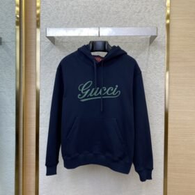 Gucci monogrammed hooded sweatshirt