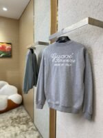 Gucci Letter Embroidered Crew Neck Sweatshirt - 图片 4