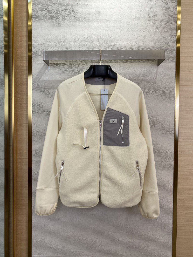 wsxc1733452496860_0.jpg Dior Lambswool Jacket Coat - 图片 1