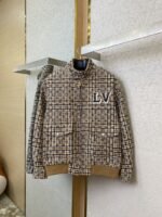 LV Thousand Bird Harrington Jacket Coat - 图片 5