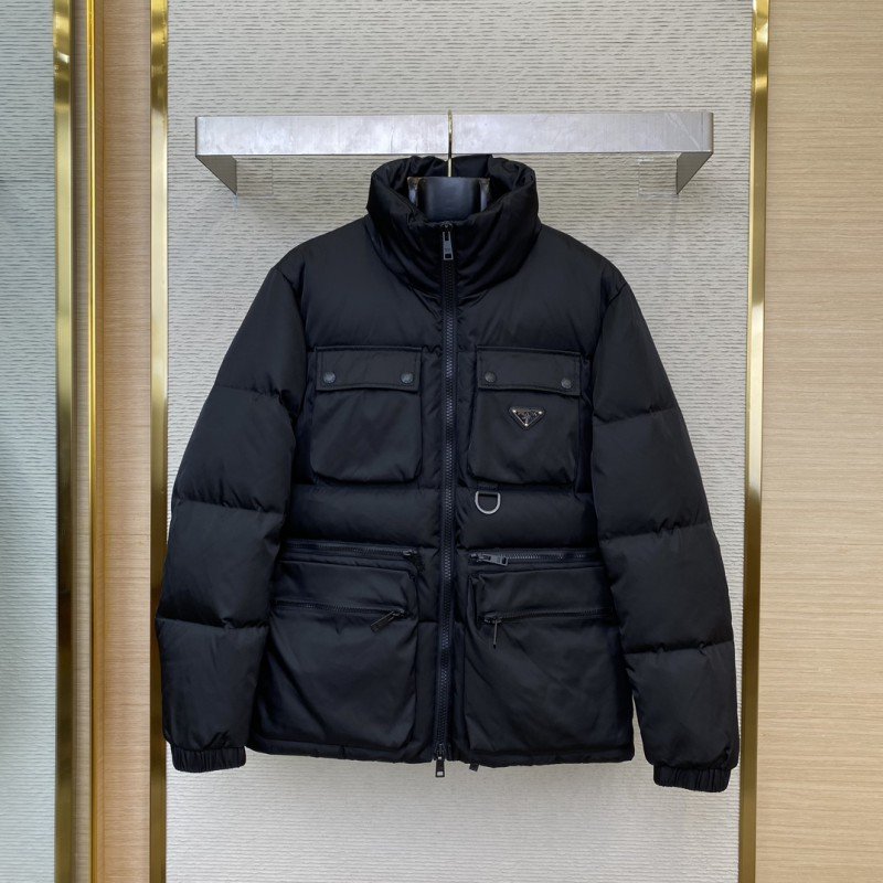 wsxc1733714278113_0.jpg Prada Triangle Label Down Jacket - 图片 1