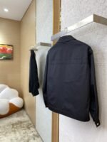 Prada Triangle Logo Work Jacket Coat - 图片 4
