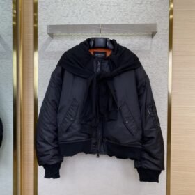 Balenciaga Four Sleeve Aviator Jacket Coat