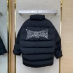 Balenciaga Reversible Embroidered Cotton Jacket Coat - 图片 4