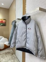Balenciaga Reversible Embroidered Cotton Jacket Coat - 图片 7
