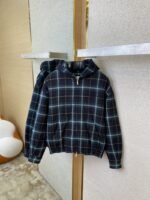 Miu Miu Check Hooded Jacket Cotton Jacket - 图片 7
