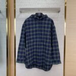 Balenciaga Check Shirt Jacket