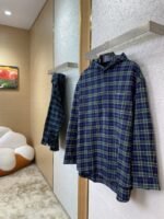 Balenciaga Check Shirt Jacket - 图片 3