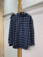Balenciaga Check Shirt Jacket - 图片 5