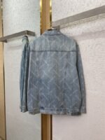 Balenciaga Full Print Denim Outerwear - 图片 6