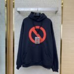 Balenciaga No Passing Hooded Sweatshirt