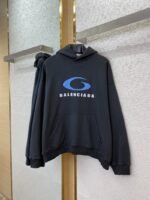 Balenciaga Printed Hooded Sweatshirt - 图片 5