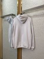 Balenciaga Love Heart Wireless Print Hooded Sweatshirt White - 图片 6