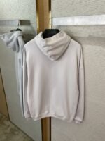 Balenciaga Love Heart Wireless Print Hooded Sweatshirt White - 图片 8