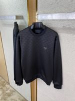 Prada Triangle Label Jacquard Sweatshirt - 图片 7