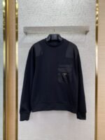 Prada Nylon Patchwork Sweatshirt
