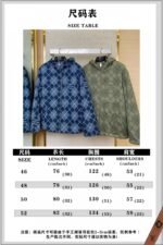 LV diamond check reversible lambswool zip-up jacket green - 图片 10