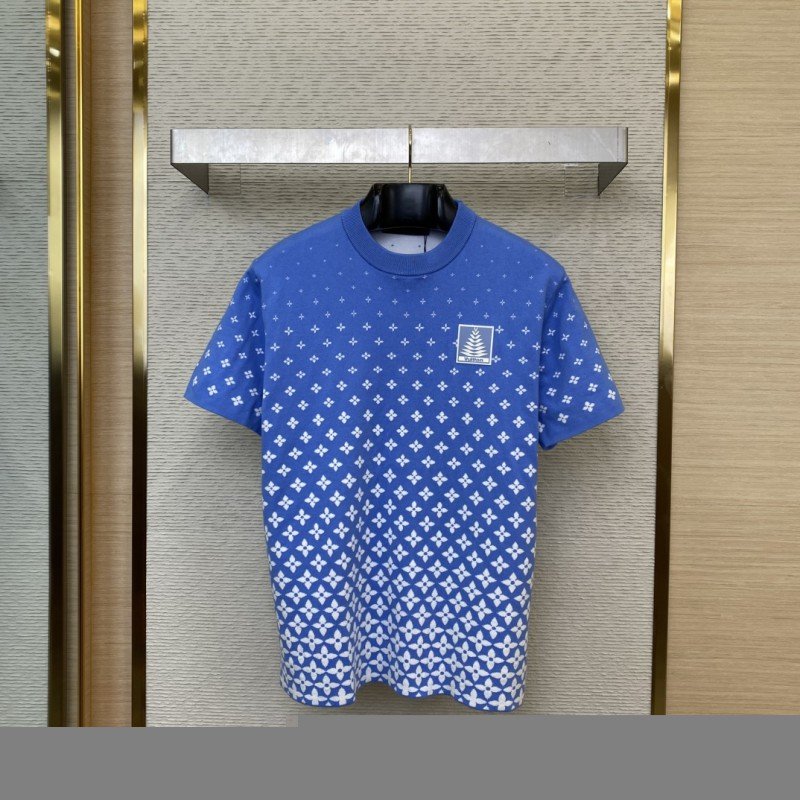 wsxc1734399628096_0.jpg LV snowflake knit short sleeve - 图片 1