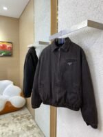 Prada Triangle Label Denim Jacket Jacket - 图片 3
