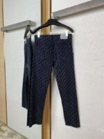 Dior Full Print Jacquard Denim Suit Trousers - 图片 6