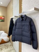Dior Logo Jacquard Down Coat Jacket - 图片 3