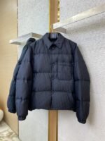 Dior Logo Jacquard Down Coat Jacket - 图片 5