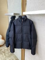 Dior Logo Jacquard Down Jacket Black - 图片 7
