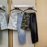 Balenciaga Patchwork Camouflage Jeans Washed Blue - 图片 3