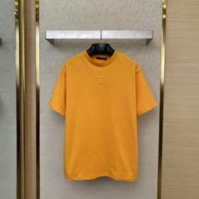 LV Embossed Logo Short Sleeve T-Shirt