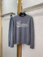 Gucci monogrammed appliqu??d jumper - 图片 5