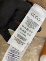 Gucci Logo Print Crew Neck Sweatshirt Black - 图片 9