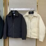 Bottega Veneta Lapel Down Jacket Black