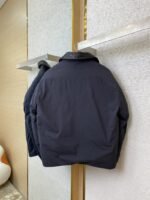 Bottega Veneta Lapel Down Jacket Black - 图片 6