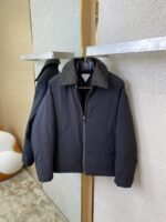 Bottega Veneta Lapel Down Jacket Black - 图片 7