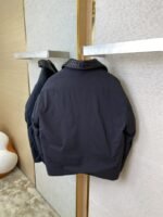 Bottega Veneta Lapel Down Jacket Black - 图片 8