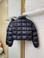 Miu Miu Short Down Down-Filled Garment Black - 图片 6