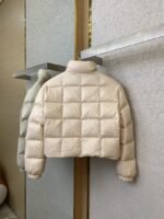 Miu Miu Short Down Down-Filled Garment Beige - 图片 6