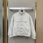 Balenciaga Washed Denim Jacket Jacket With Cotton Jacket