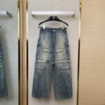 Balenciaga Washed Detachable Jeans