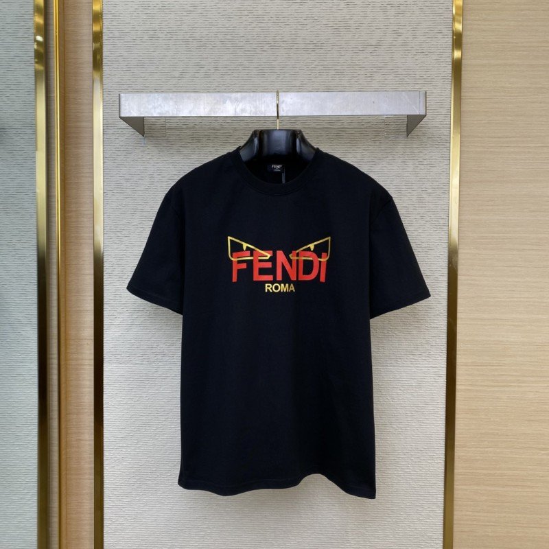 wsxc1734923946807_0.jpg Fendi 2025fw Printed Short Sleeve - 图片 1