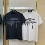 Balenciaga Drops 3M Aged Short Sleeve White