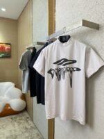 Balenciaga Drops 3M Aged Short Sleeve Black - 图片 3