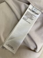 Balenciaga Drops 3M Aged Short Sleeve White - 图片 9