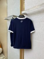 LV Floral Embroidery Short Sleeve T-Shirt - 图片 6